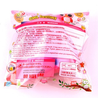 SquiShy CON CHIM CÚ MÈO màu hồng