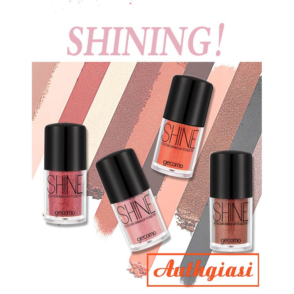 Nhũ mắt ướt bền màu siêu xinh bắt sáng mịn đẹp sang chảnh Gecomo Shine | BigBuy360 - bigbuy360.vn