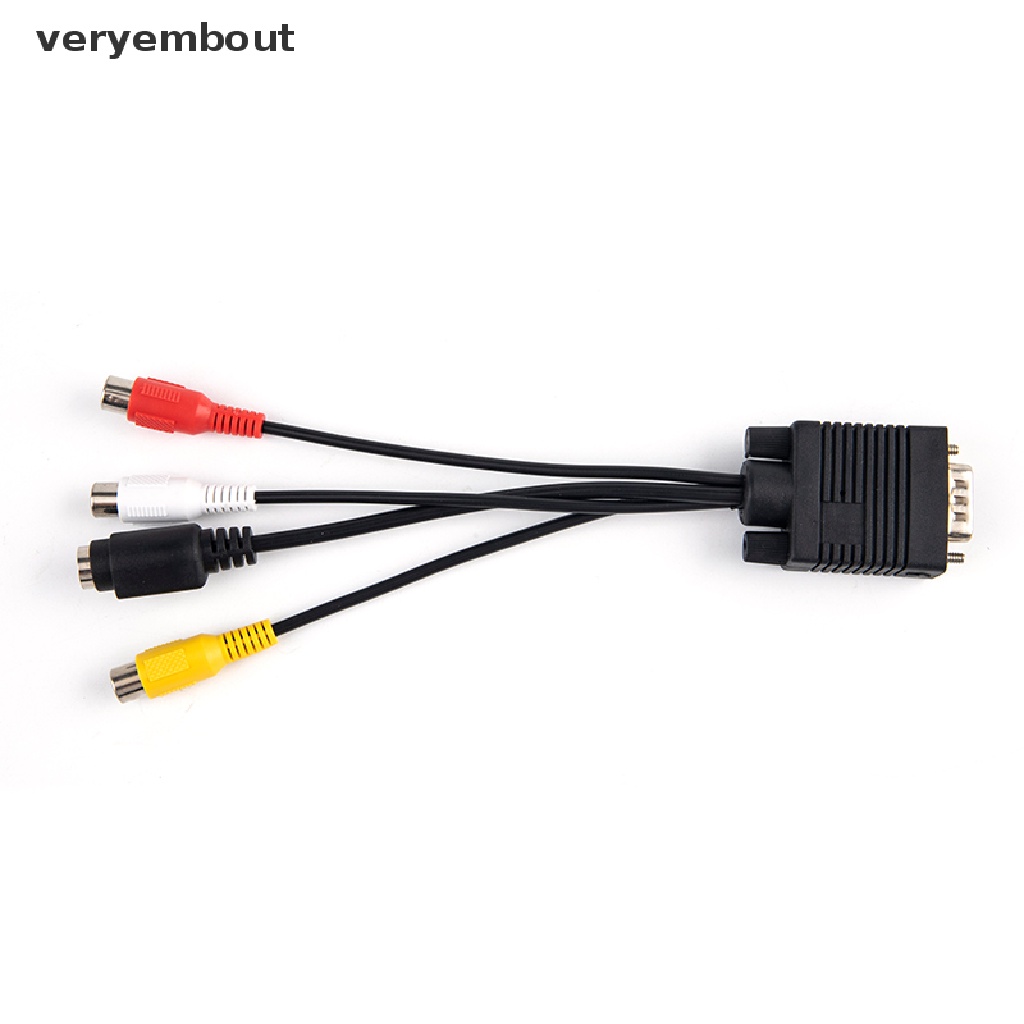 Cáp Chuyển Đổi VGA Sang 3RCA AV Chuyên Dụng