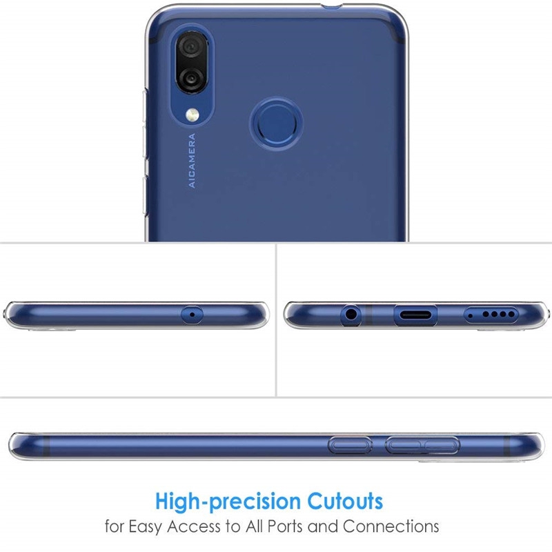 Ốp điện thoại tpu siêu mỏng trong suốt cho Huawei Honor Play