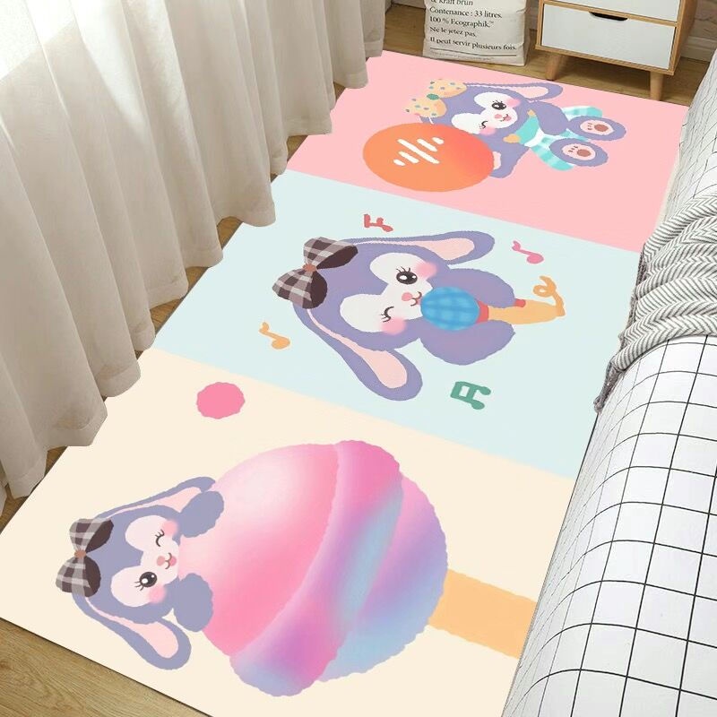 Thảm Trải Sàn Họa Tiết Hoạt Hình Dễ Thương Cho Các Bé