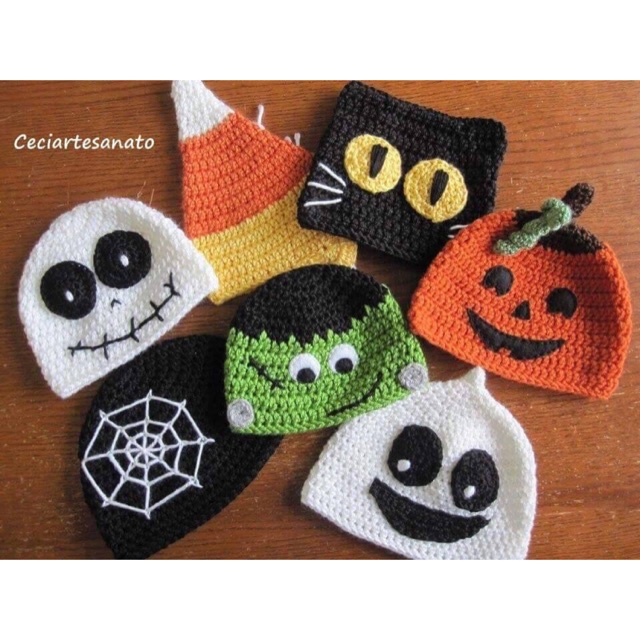 Mũ cho bé 0-6 thánh phong cách Haloween
