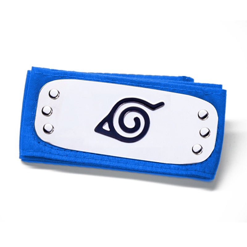 Băng Đô Hóa Trang Naruto Ninja Nhật Bản Akatsuki Itachi Kakashi Mạ Kim Loại Bảo Vệ Trán