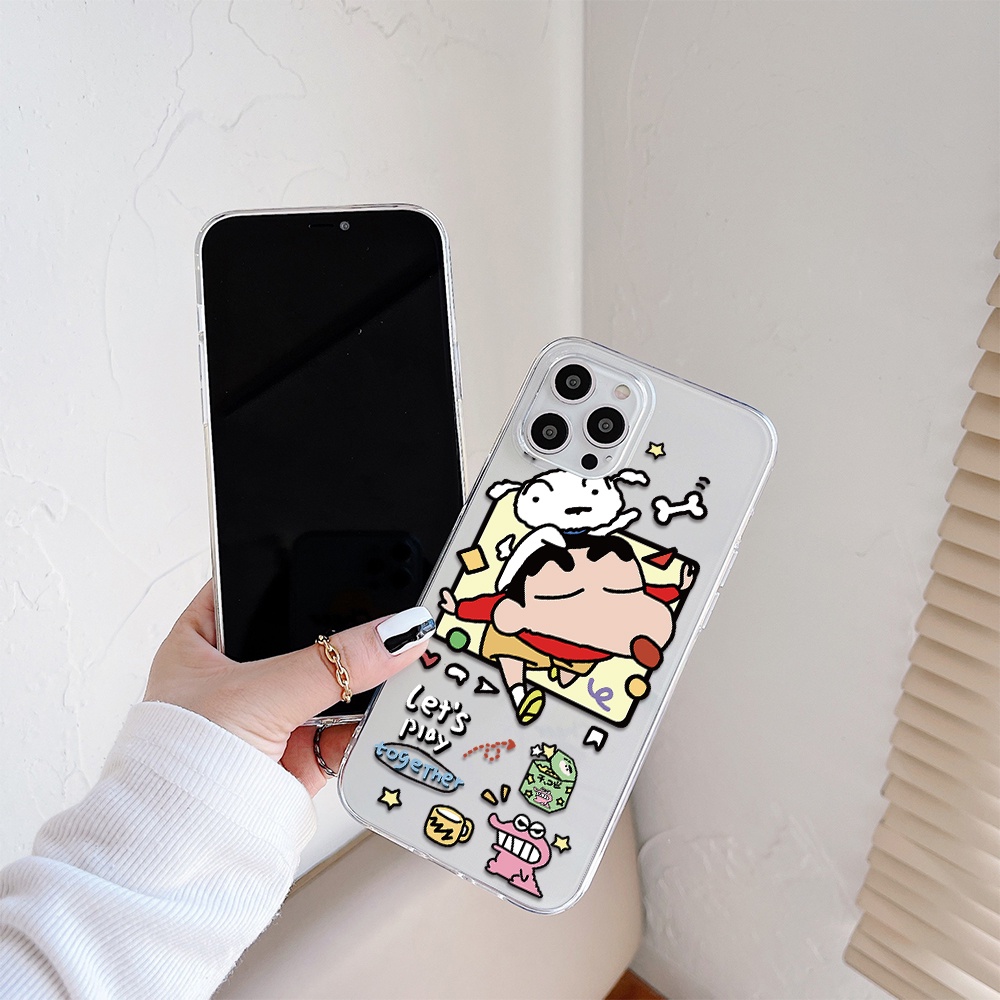 Ốp Điện Thoại Hình Cậu Bé Bút Chì Cho Iphone 11 Pro Max 12 Pro Max 13 Pro Max Mini 6 7 8 6 7plus Se 2020 X Xs Xr 5 4