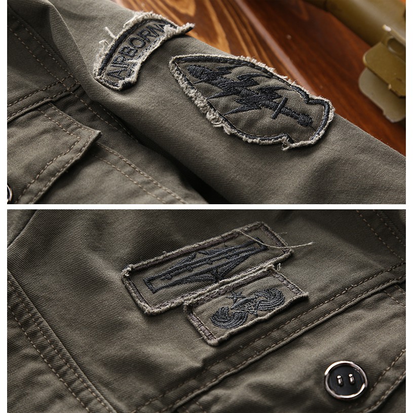 Áo Khoác nam Jacket cao cấp quân đội American Outdoor mẫu đẹp