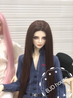 Tóc thẳng dài cho búp bê bjd 1/3  1/4 1/6
