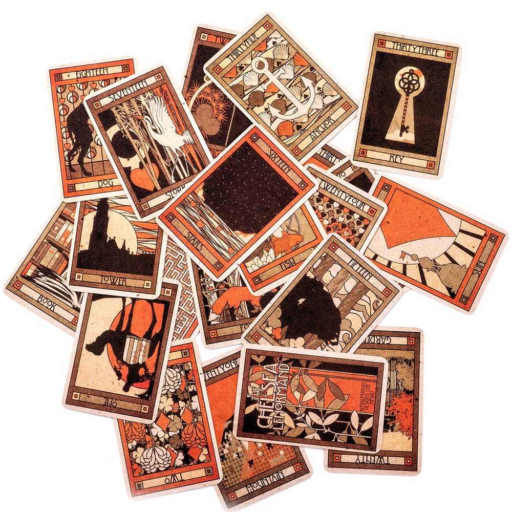 Bộ Bài Chelsea Lenormand 39 Lá Bài Tặng Đá Thanh Tẩy C282