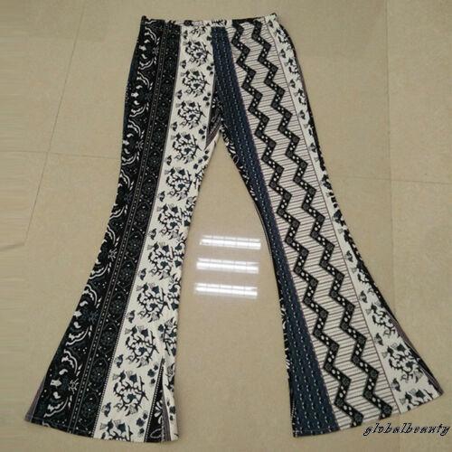 Quần Dài Ống Loe Lưng Cao Phong Cách Boho Thời Trang Cho Nữ | BigBuy360 - bigbuy360.vn