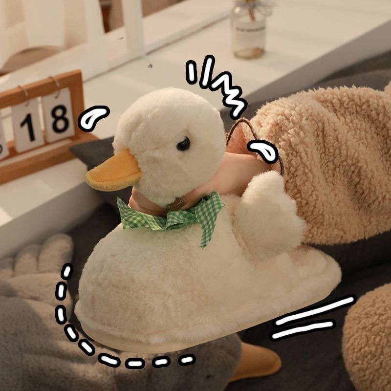 Dép Bông Cotton Đi Trong Nhà Chống Trượt Giữ Ấm Mùa Thu Đông 2022 Dễ Thương Cho Cặp Đôi