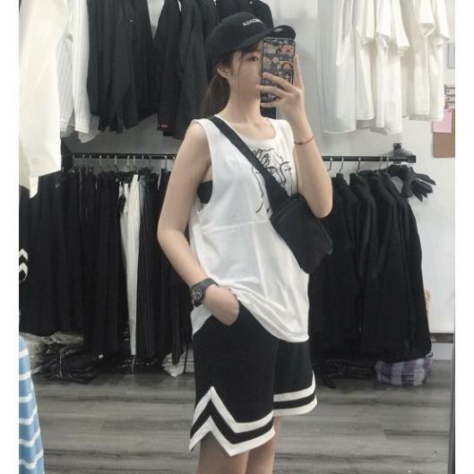 Quần Short V2 Unisex 3 màu đen trắng đỏ full size M L XL ་