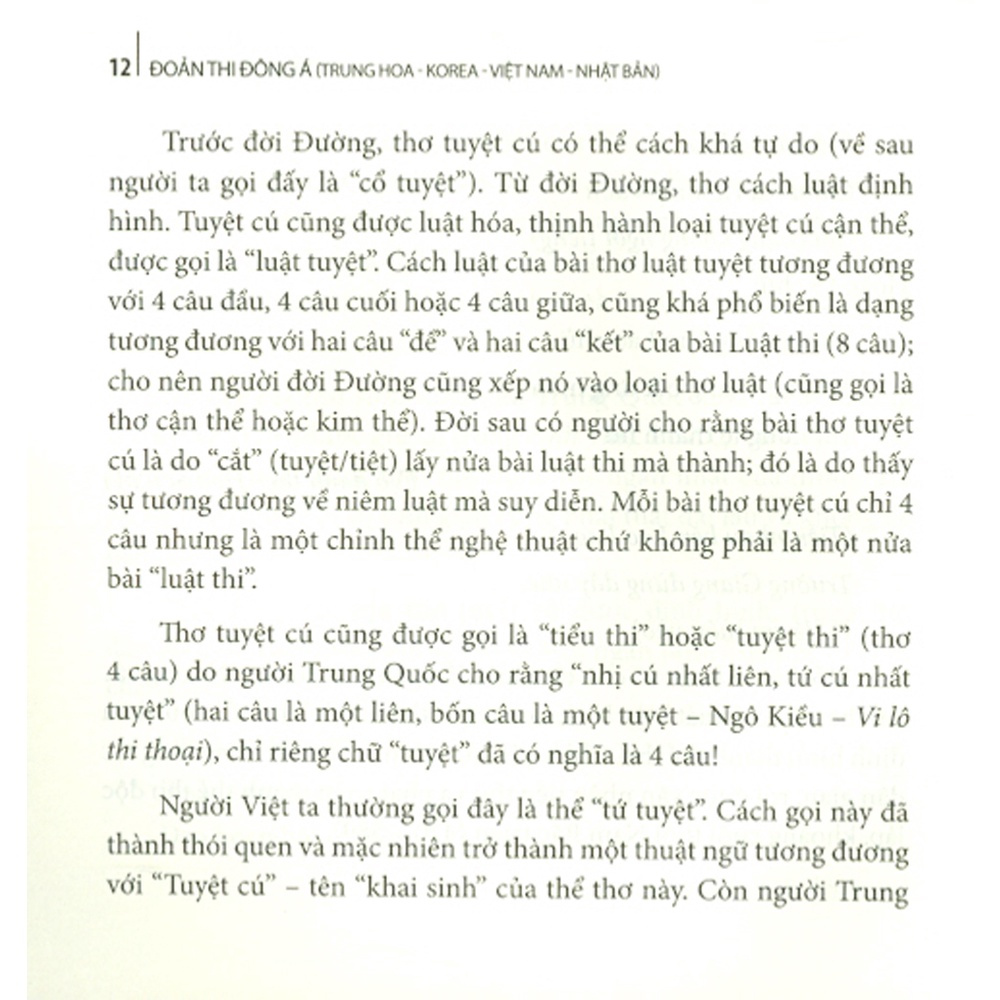 Sách - Đoản Thi Đông Á (Trung Hoa - Korea - Việt Nam - Nhật Bản)