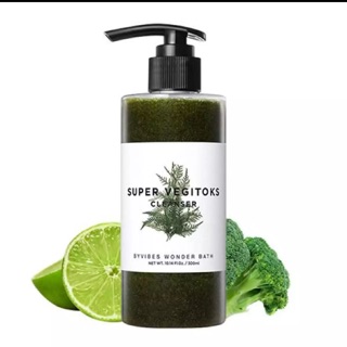 Sữa rửa mặt thải độc rau củ 3 in 1 super vegitoks cleanser