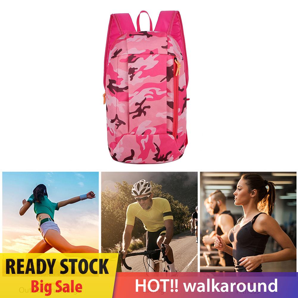 Balo leo núi thể thao chạy bộ đạp xe 10L họa tiết rằn ri chống nước cho nam và nữ