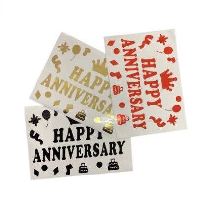 Bộ 15 Miếng Dán 18-36&quot; Trong Suốt Dùng Trang Trí Tiệc Cưới