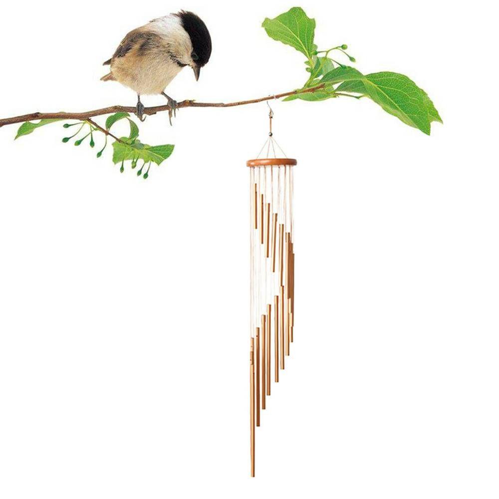 ESPO Chuông Gió 18 Ống Treo Trang Trí Trong Nhà / Ngoài Trời Sáng Tạo