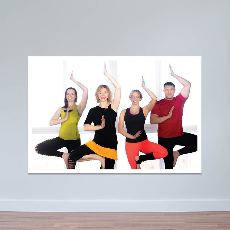 Tranh treo phòng tập Aerobic cho người lớn | Tranh thể dục nhịp điệu T3840