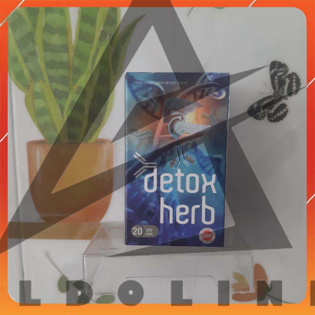 VIÊN UỐNG DETOXHERB - Hỗ Trợ Thải Ký Sinh Trùng Tăng Chức Năng Gan Thanh Nhiệt Giải Độc - [CHÍNH HÃNG HỘP 20 VIÊN] | BigBuy360 - bigbuy360.vn