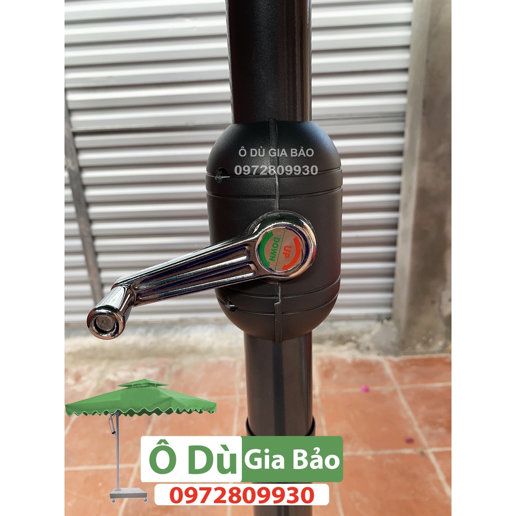 Ô Dù Chính Tâm Trong 3M Cơ chế dòng dọc siêu đẹp-(Chưa bao gồm chân đế 25kg)-Ô Dù Gia Bảo