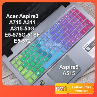 15.6 Inch Acer Silicon Bàn Phím Bảo Vệ Cho Aspire 3 A315 Aspire 5 A515 A715 A311 E5-575G-51SF A615 TMP2510
