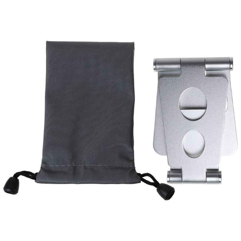 Giá Đỡ Điện Thoại / Máy Tính Bảng Bằng Hợp Kim Nhôm Có Thể Gập Lại Tiện Dụng Cho Iphone Ipad Samsung Xiaomi Huawei