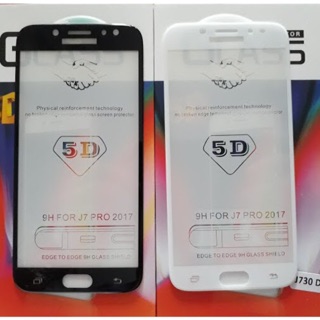 Kính cường lực 5D cho Galaxy J7 Pro 2017/ J730 - Full keo màn hình