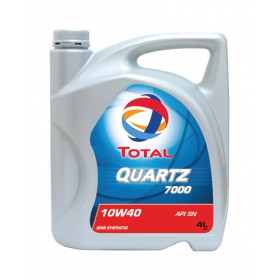 Dầu nhớt động cơ ô tô Bán Tổng Hợp TOTAL QUARTZ 7000 SN 10W-40 4 Lít L