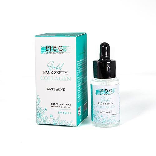 ( Tặng 2 Mặt Nạ  Khi Mua ) Serum Ngừa Mụn Thâm 25ml Mộc Love Skin White