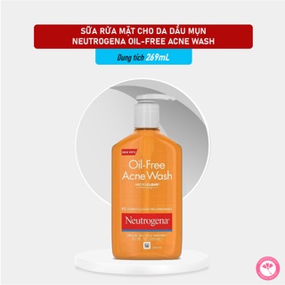 [SaigonScent] Sữa rửa mặt Neutrogena Oil-Free Acne Wash ( 269mL )