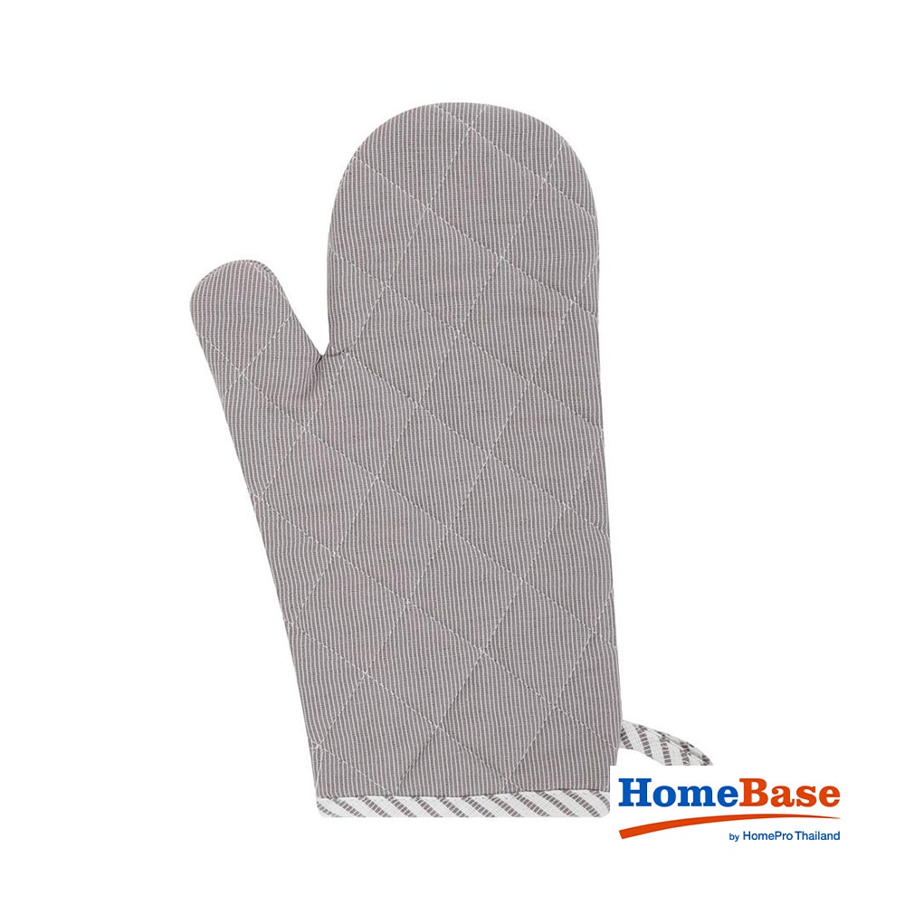 HomeBase KECH Bao tay nấu bếp dày dặn chống nóng Thái Lan 28x18xD3cm màu xám