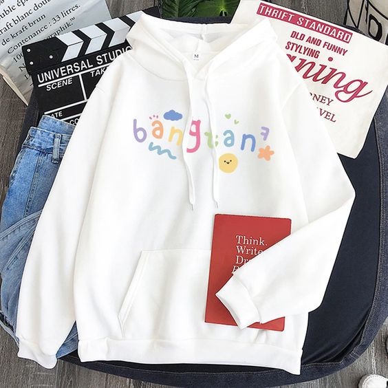 Áo nỉ thu đông BTS Bangtan K-pop Harajuku Áo khoác Hoodie Thời trang dạo phố Hàn Quốc