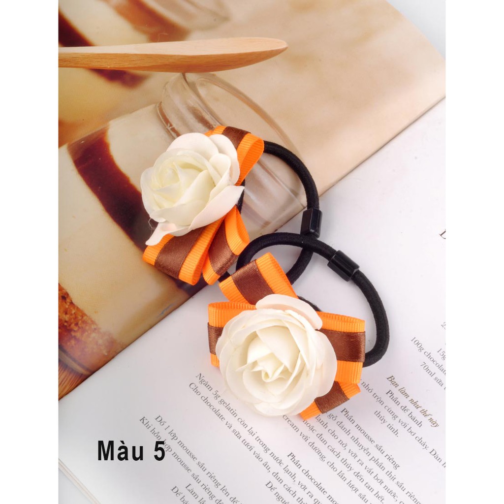 Bộ 2 Cột tóc hoa hồng CT002115KMAU9
