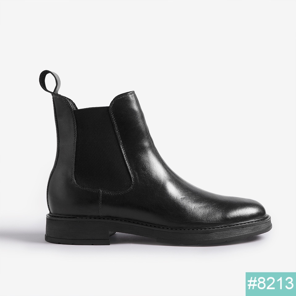 Boot Nam Cao Cổ M8213 Thiết Kế Dáng Chelsea Boots Phong Cách Cổ Điển Sử Dụng Hằng ngày