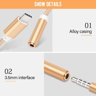 Dây cáp điều hợp USB3.1 TypeC sang cổng 3.5mm