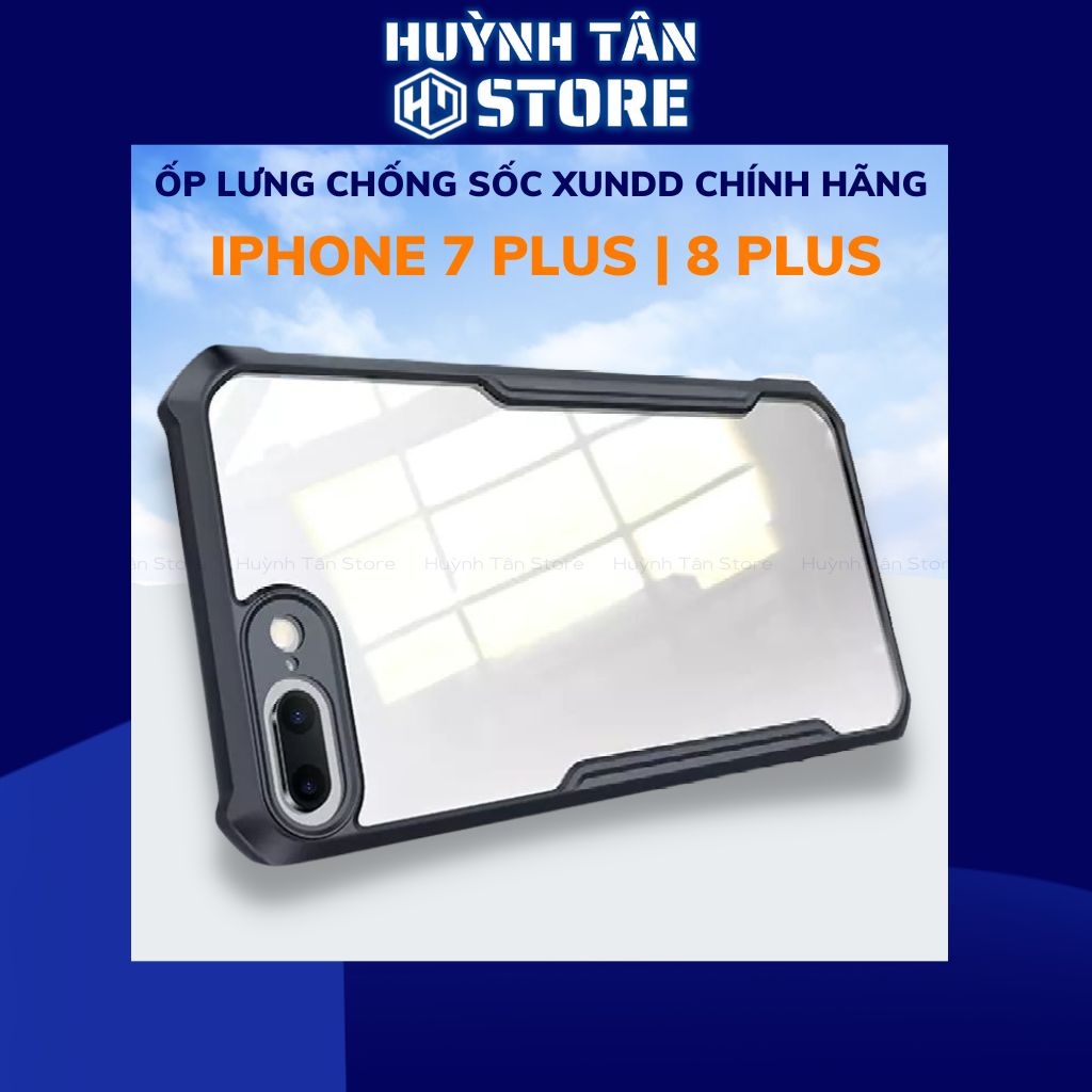 Ốp lưng Iphone 7 Plus/ 8 Plus chống sốc chính hãng XUNDD