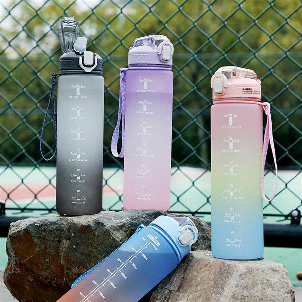 Bình Nước Thể Thao 1L Thiết Kế Nhỏ Gọn Tiện Dụng