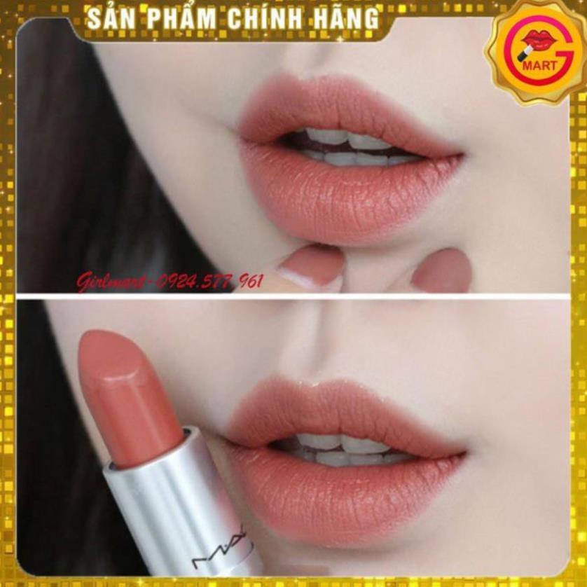 [1 ĐỔI 1] Son Mac Mocha 813 Satin - Màu cam đất thời thượng