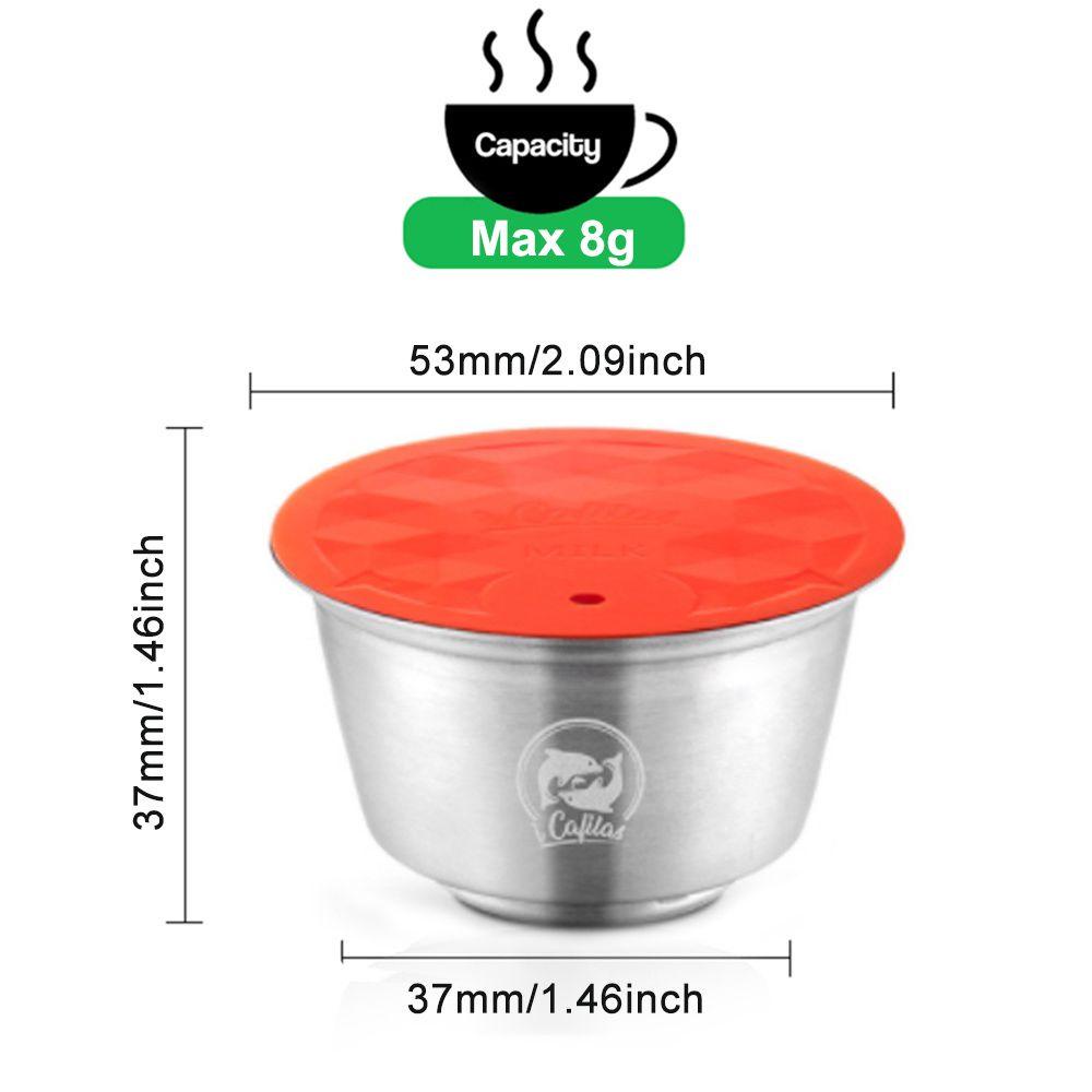 Cốc Lọc Cà Phê Espresso / Sữa Tự Nhiên Có Muỗng Và Cọ Rửa Cho Dolce Gusto