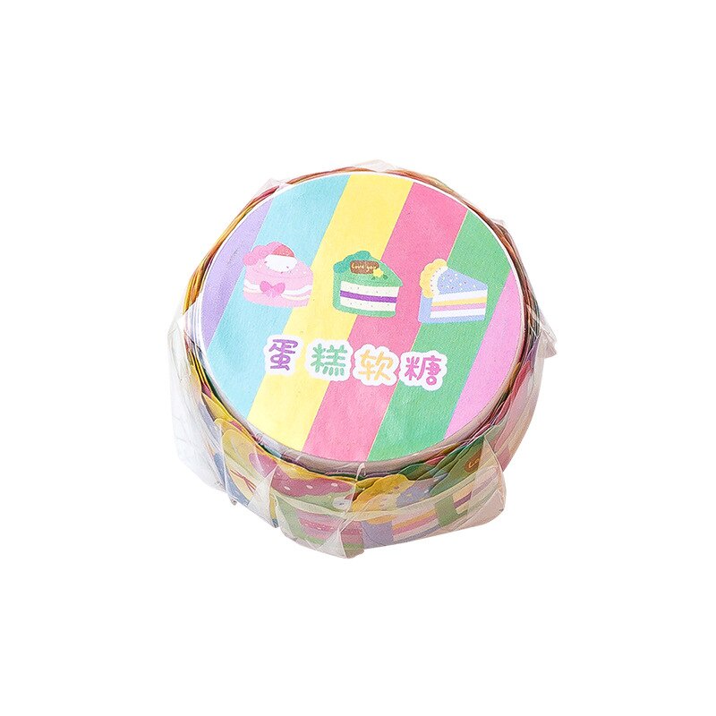 Set 100 miếng dán washi hình động vật dễ thương