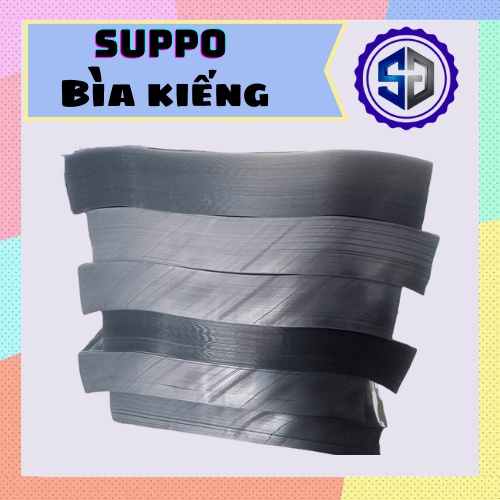 Bìa kiếng A4 1,5 zem Suppo 1.5MM dạng xả tờ, bế, dán in làm hộp, đóng tài liệu