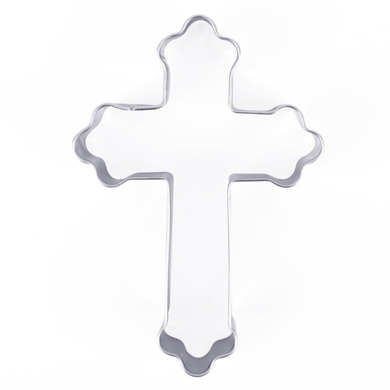 Khuôn Làm Bánh Quy Hình Chữ Thập Bằng Thép Không Gỉ