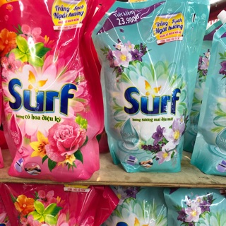 Nước Giặt Surf Túi Có Nắp Vặn 3.5l