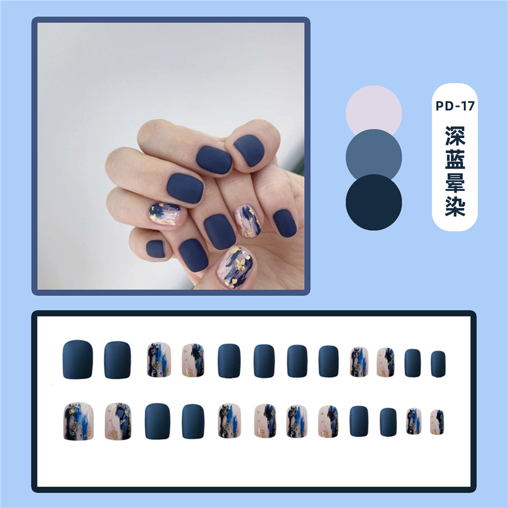 Set 24 móng tay giả trang trí nhiều mẫu độc đáo