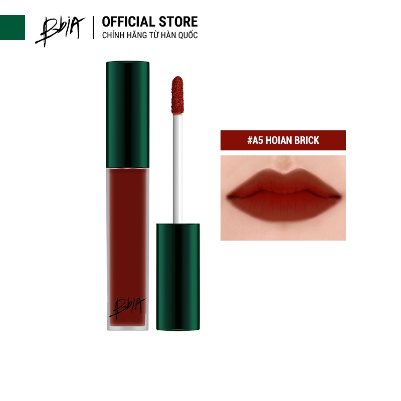 Son Kem Lì Bbia Last Velvet Lip Tint ASIA EDITION (5 Màu) 5g Bbia Official Store