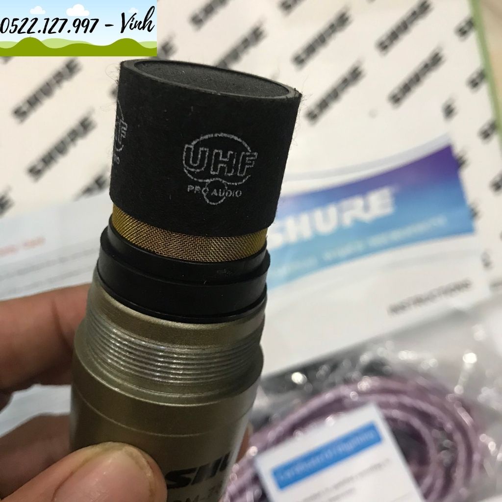 Micro có dây Shure SM-78 Plus chính hãng | Micro hát karaoke, sản phẩm Cao Cấp | Bảo hànhh 12 tháng - Gia Khang Shop
