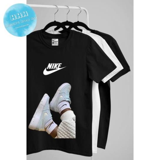 [Premium] Áo thun Unisex Custom Giày 010, Vải Cao Cấp Cotton 100%