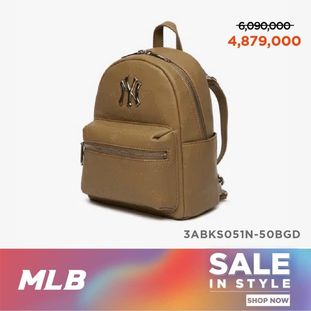 Balo nữ MLB size 19cm*10,5cm*24cm