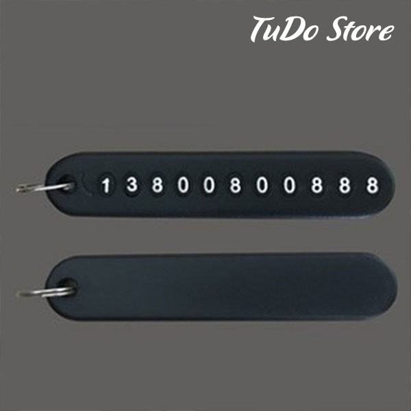 Móc Khóa Có Thẻ Số Điện Thoại Chống Thất Lạc Chất Lượng Cao Tiện Dụng M01