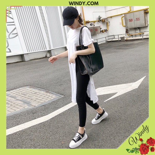 Giày thể thao nữ đẹp, Giày thể thao đế bằng giá rẻ siêu hót