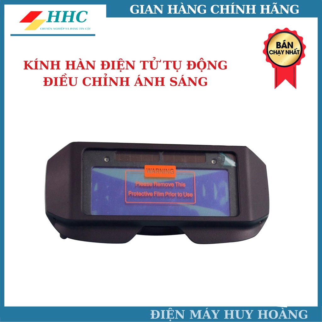 Kính hàn điện tử cao cấp tự động điều chỉnh ánh sáng khi hàn dùng pin năng lượng mặt trời, kiếng bảo vệ mắt cho thợ hàn
