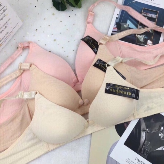 [HÀNG THÁI] Áo Ngực Thông Hơi Bé Bú Trước Và Sau Sinh Không Gọng Mút Mỏng
